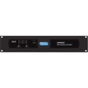 Atlas Sound HPA602 multi-impedance amplifier front view.