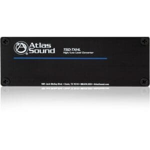Atlas Sound high/low level converter device.