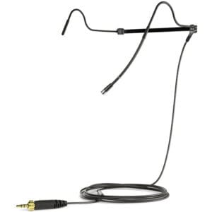 Neckworn microphone, omnidirectional, MKE 2 capsule, black