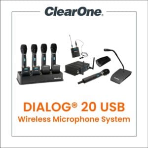 ClearOne Dialog 20 USB Microphone System.