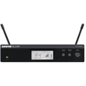 Shure BLX4R wireless microphone receiver unit.