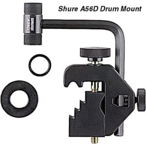 Shure A56D drum mount with accessories.