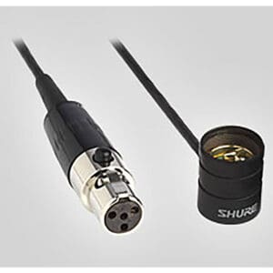 Shure microphone cable with connector.