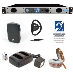 Hearing assistance system components and accessories.