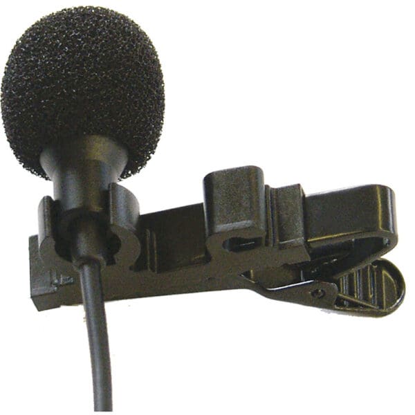Tie Clip Mic EM-1.2-Omnidirectional lapel clip