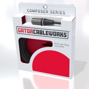 Gator Cableworks Composer Series packaging.