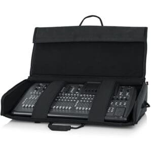Padded Nylon Carry Bag for Large Format Mixers; 36" X 21" X 8"