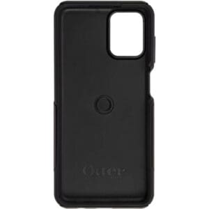 Black OtterBox phone case with camera cutout.