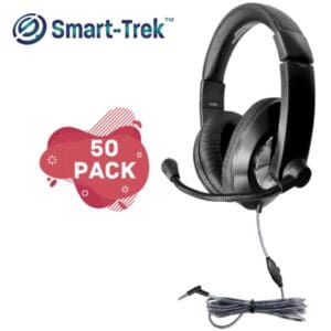 Smart-Trek headphones, 50 pack bundle.