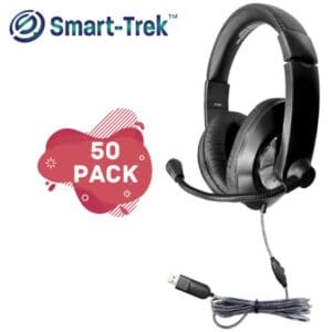 Smart-Trek USB headphones, 50 pack offer.