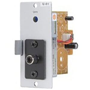 Electronic circuit board with control panel.