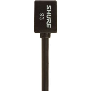 Shure 93 microphone on cable.