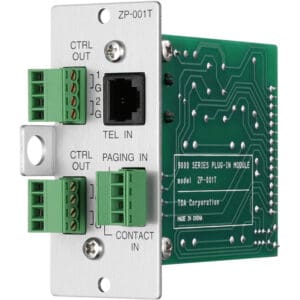 Electronic circuit board with multiple connectors.