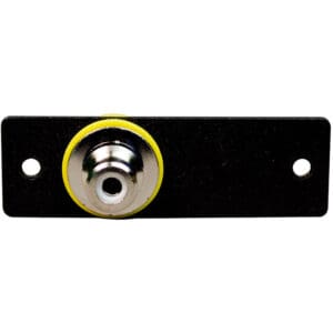 1P,BLACK ONE RCA F/BNC