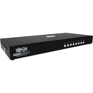 Black Tripp Lite secure KVM switch.