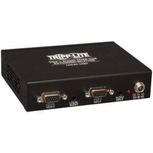 Tripp Lite VGA audio splitter unit.