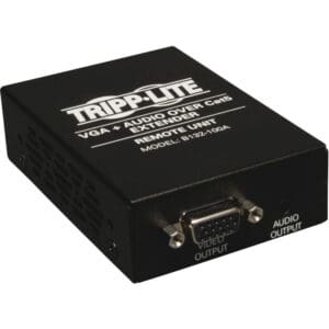 Tripp Lite VGA + Audio over Cat5 Receiver for B132-002A B132-004A TAA