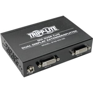 Over Cat5 Active Passive TAA Dual Display Extender Splitter