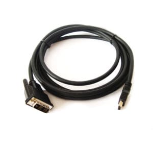 HDMI (M) to DVI-D (M) Cable - 3'