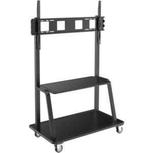 Mobile TV Floor Stand Cart Height-Adjustable LCD 60-105" Display