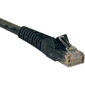 6ft Cat6 Gigabit Snagless Molded Patch Cable RJ45 M/M Black 6'