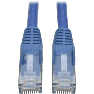 Tripp Lite 7ft Cat6 Gigabit Snagless Molded Patch Cable RJ45 M/M Blue 7"