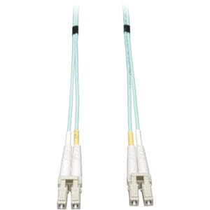 2M 10Gb MMF Fiber 50/125 OM3 LSZH Patch Cable LC/LC Aqua 6ft