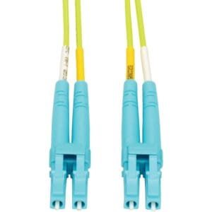 Tripp Lite Duplex Multimode Fiber Patch Cable OM5 LC LC 50/125 100Gb 2M