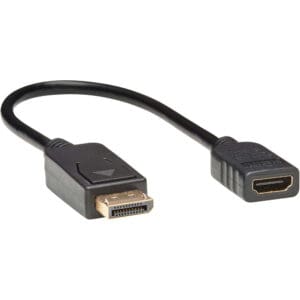 HDMI male to female adapter cable.