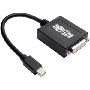 Tripp Lite Mini DisplayPort to DVI adapter.