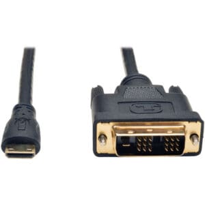Mini HDMI to DVI Digital Monitor Adapter Cable M/M 10' 10ft
