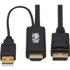 Tripp Lite P567-02M HDMI to DisplayPort Active Adapter Cable