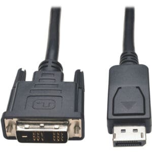 10ft Displayport to DVI Single Link Video Cable M/M 1080p 10'