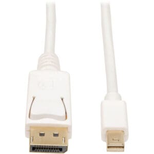 Mini DisplayPort to DisplayPort Adapter Cable 4K 60Hz 3 ft
