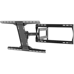 Adjustable wall mount bracket for TVs.