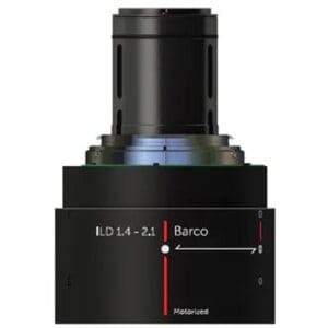 Barco motorized lens, ILD 1.4 - 2.1.