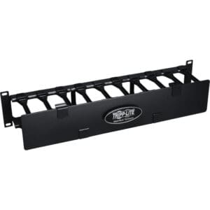 Rack Enclosure Horizontal Cable Manager Steel with Finger Duct 2URM