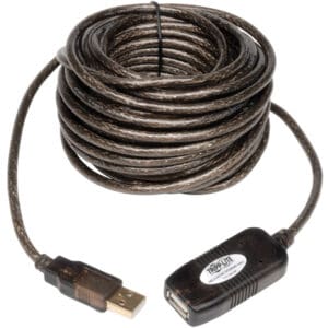 10M USB 2.0 A/A Hi-Speed Active Extension Repeater Cable 33ft
