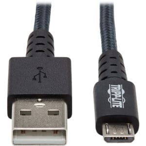 Heavy Duty USB-A to USB Micro-B Charging Sync Cable Android 10ft