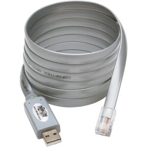 USB to RJ45 Cisco Serial Rollover Cable USB Type A RJ45 M/M 6 ft