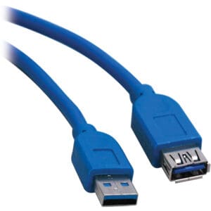 USB Extension Cable USB 3.0 USB-A USB-A SuperSpeed M/F 16 Ft