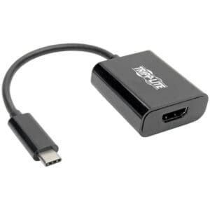 USB C to HDMI Adapter Converter M/F 4K USB Type C to HDMI Black