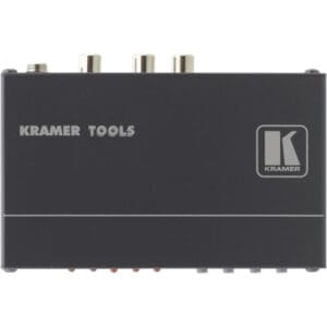 Kramer Tools audio-video device, black casing.