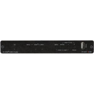 4K HDMI USB-C Scaler front panel.