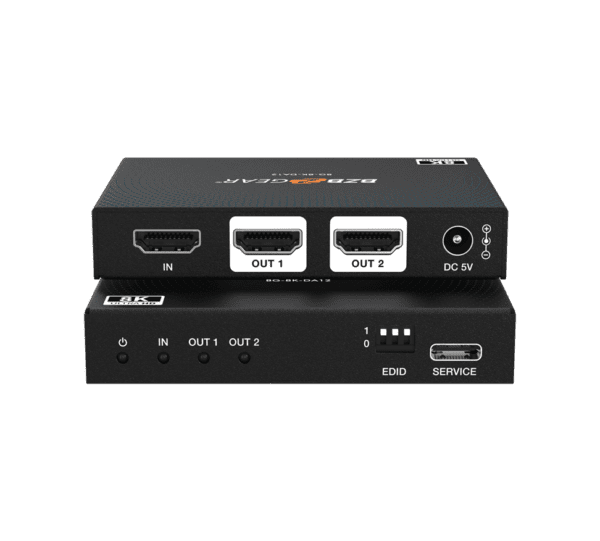 1x2 8K UHD HDMI 2.1 Splitter (8K60 4K120 4:4:4 10bit)