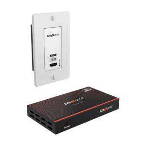 4K UHD 18Gbps HDMI Wall Plate Transmitter/Receiver Kit up to 230ft