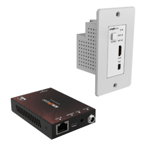4K UHD 18Gbps HDMI/MDP Wall Plate Transmitter/Receiver Kit up to 164ft