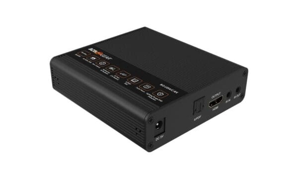 1X4 4K UHD HDMI Splitter/Distribution Amplifier up to 230ft over Category Cable w/ IR/RS232 and Audio De-embedding - Image 9