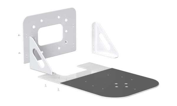 Universal PTZ Camera Wall Mount (White)