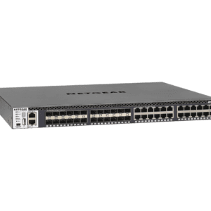 Netgear Stackable Managed Switch with 48x10G including 24x10GBASE-T and 24xSFP+ Layer (XSM4348S-100NES)